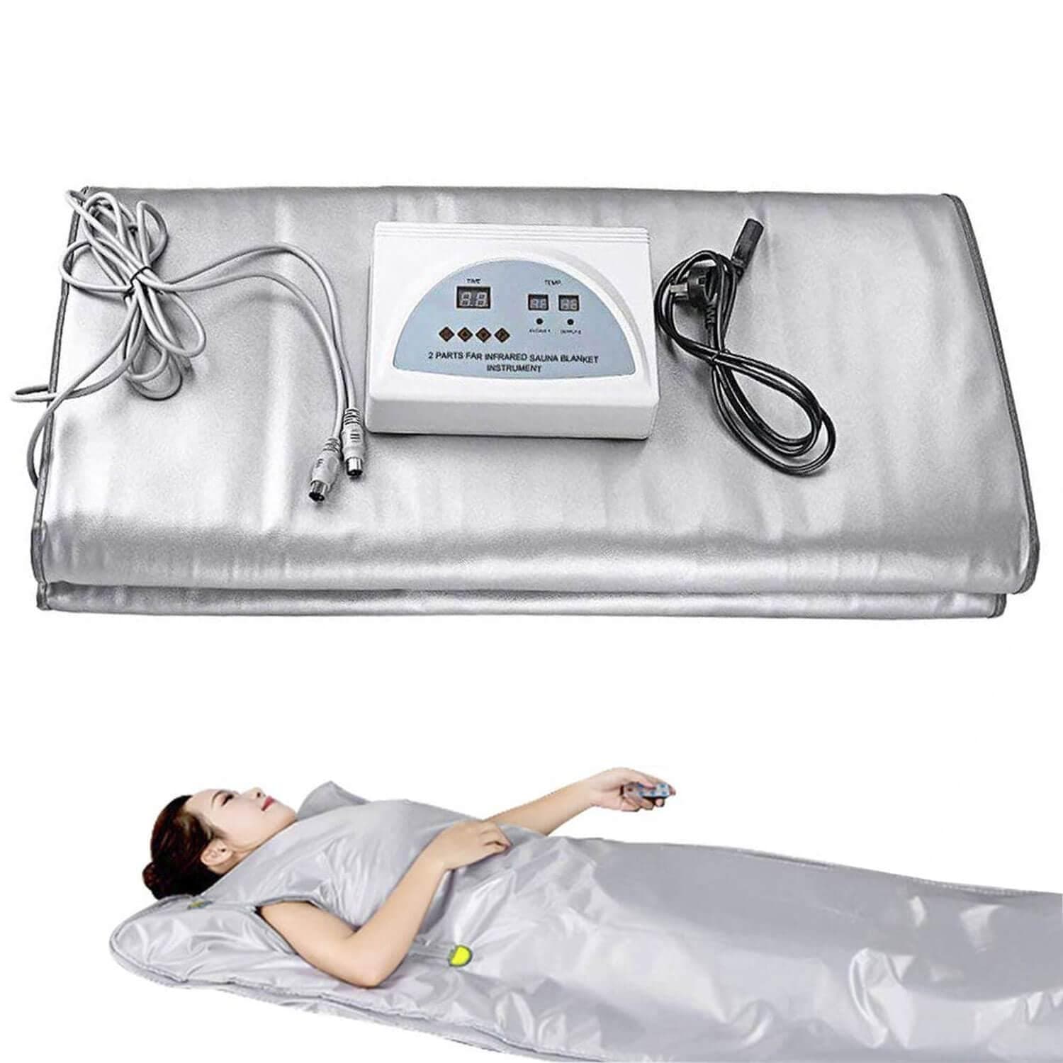 Infrared Sauna Blanket for Home Relaxation & Full-Body Sweating