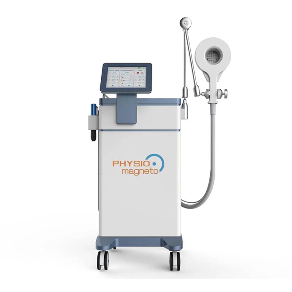 Magnetic Wave Therapy Machine | 3-in-1 PEMF Shockwave and Laser Physiotherapy Device