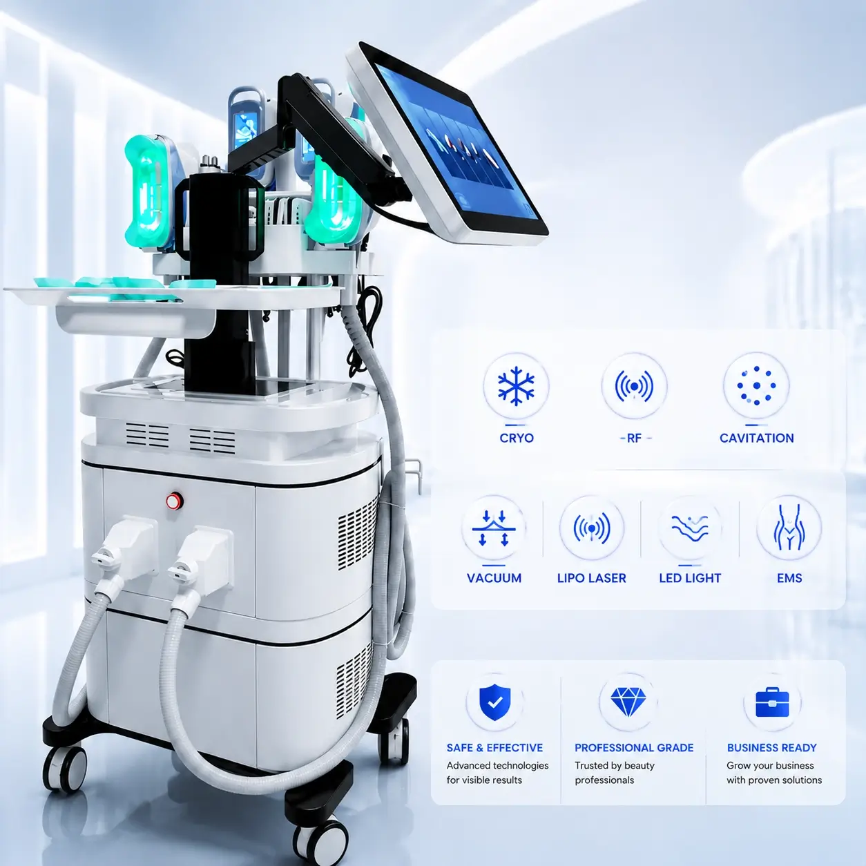 7-in-1 Cryoslimming Body Sculpting Machine