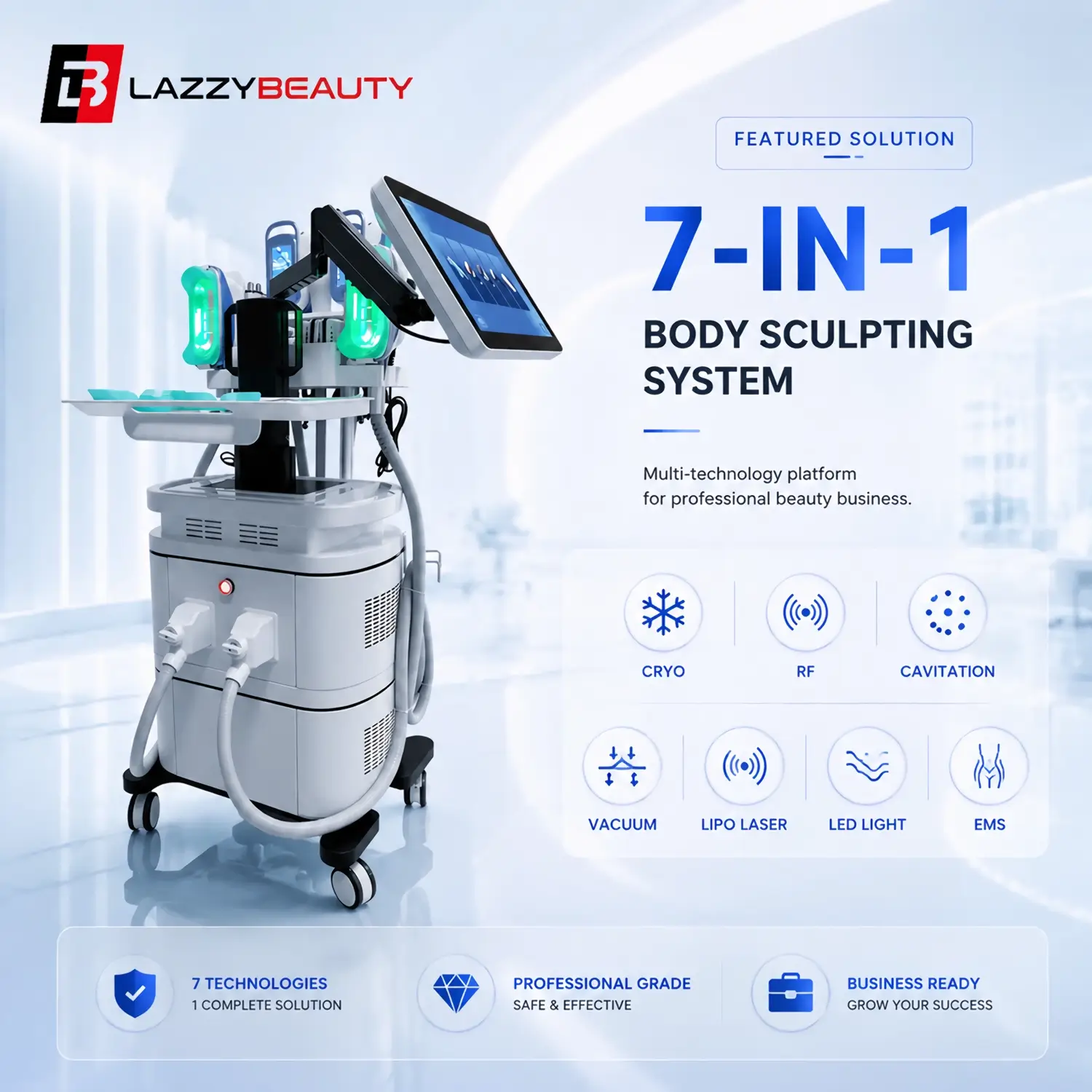 7-in-1 Cryoslimming Body Sculpting Machine