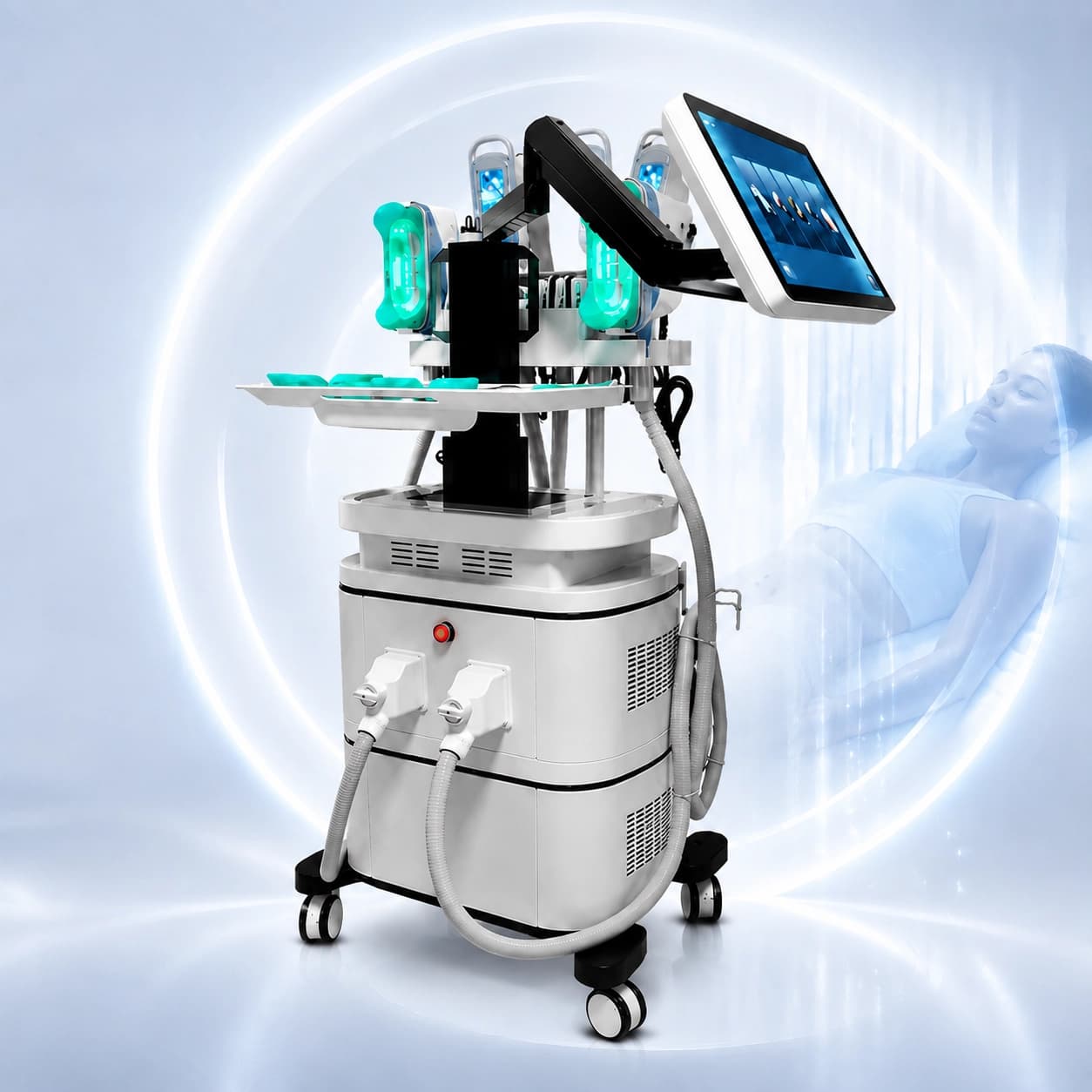 Lazzybeauty Professional Cryolipolysis Body Sculpting Machine