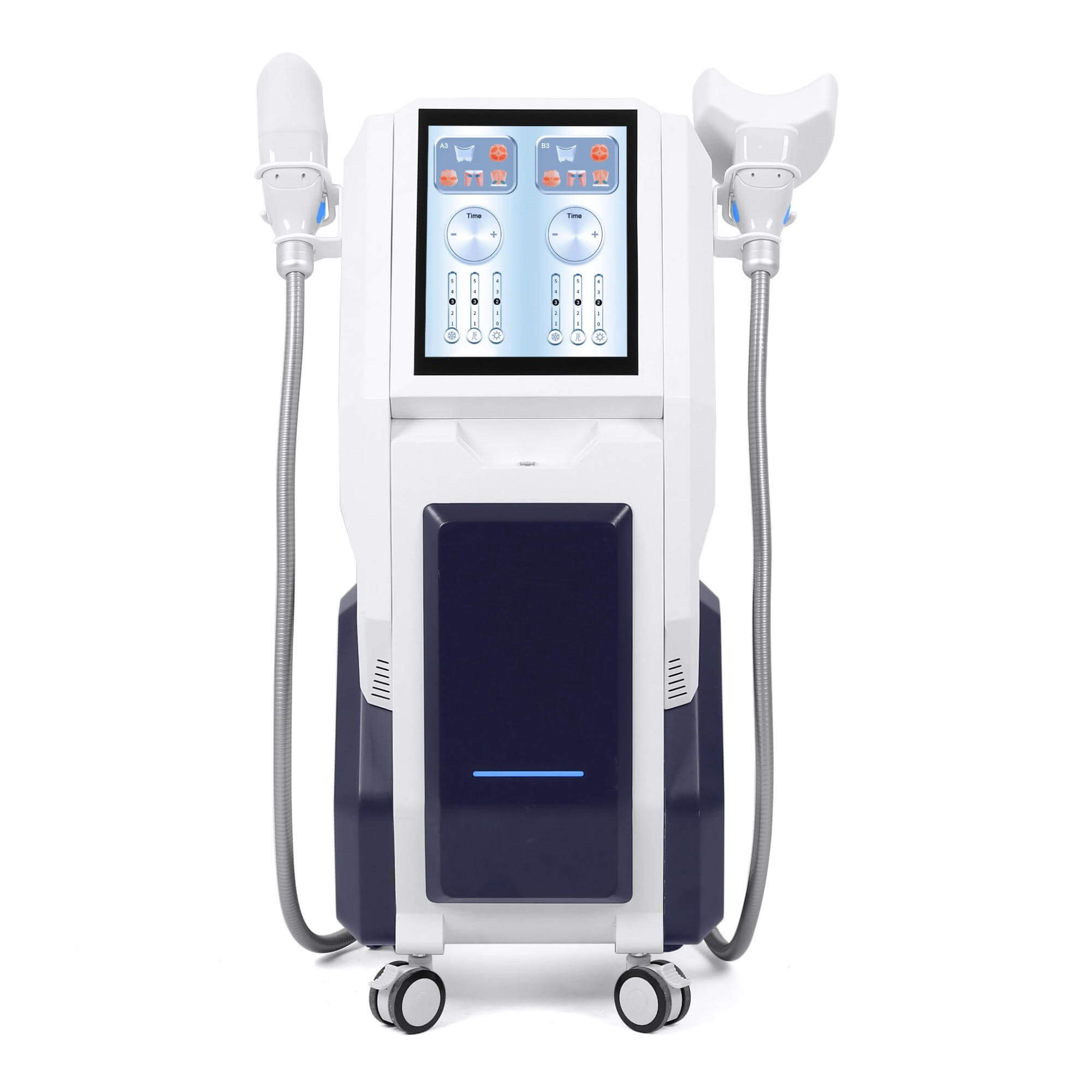 4 Handles 4D 360° Surrounding Cooling Freezing Technology Coolsculpting Machine