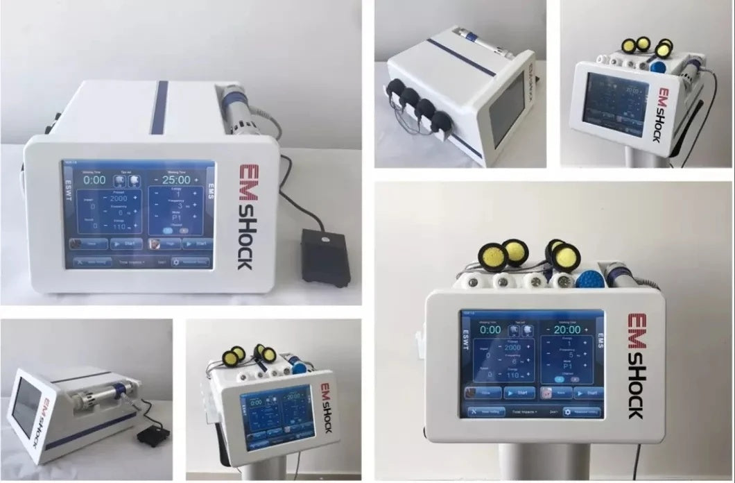2in 1 Home Shockwave Therapy Machine (EMS + Electromagnetic Shockwave)