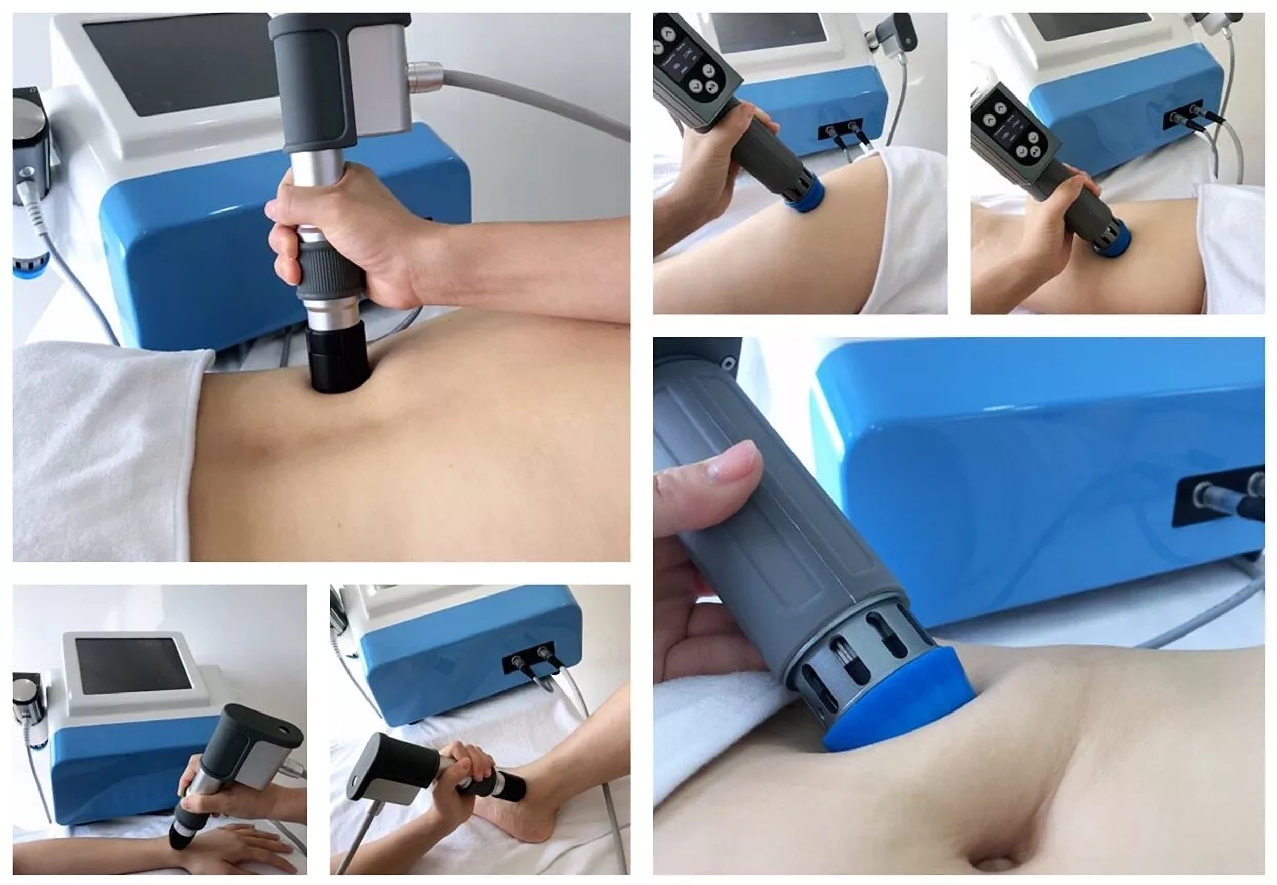 2in1 Portable Shockwave Therapy Machine (Electromagnetic + Pneumatic)