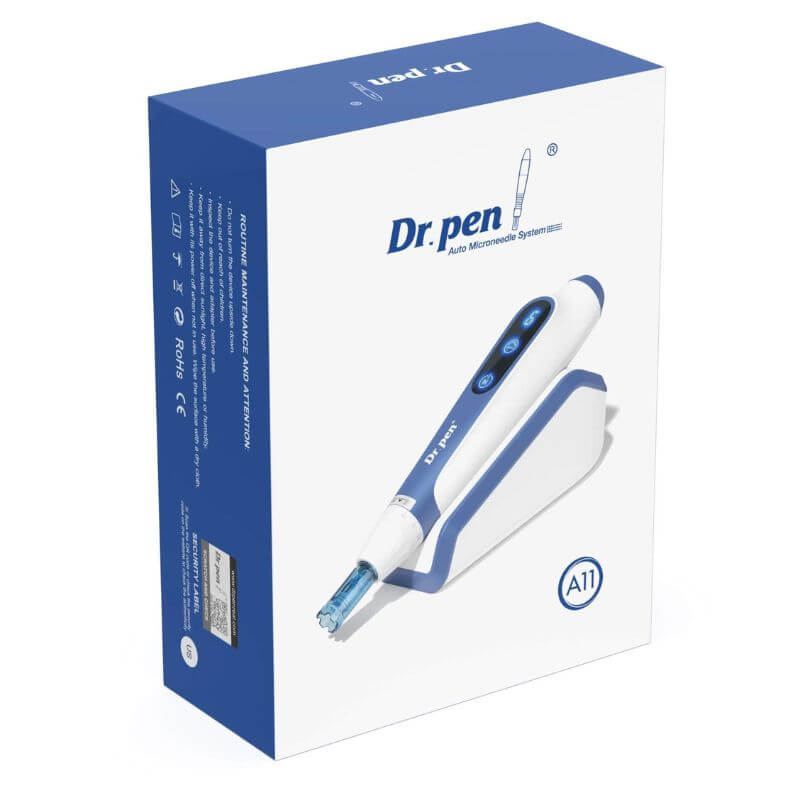 Dr. Pen A11 with 12x 18Pin & 8x NANO-R Cartridges & Black Bag