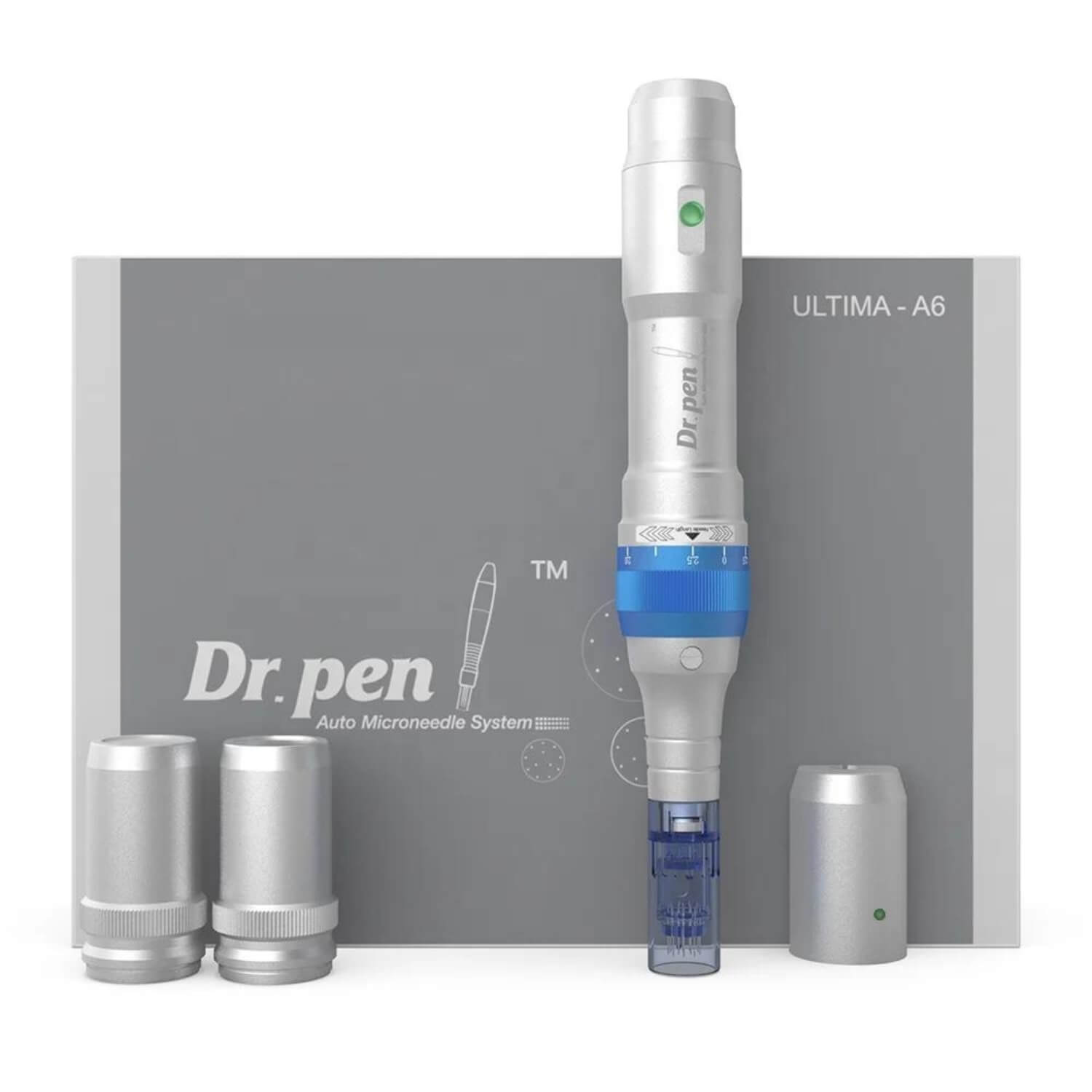 Dr. Pen A6 Pro with 12x 16Pin & 5x NANO-5D Cartridges & Black Bag