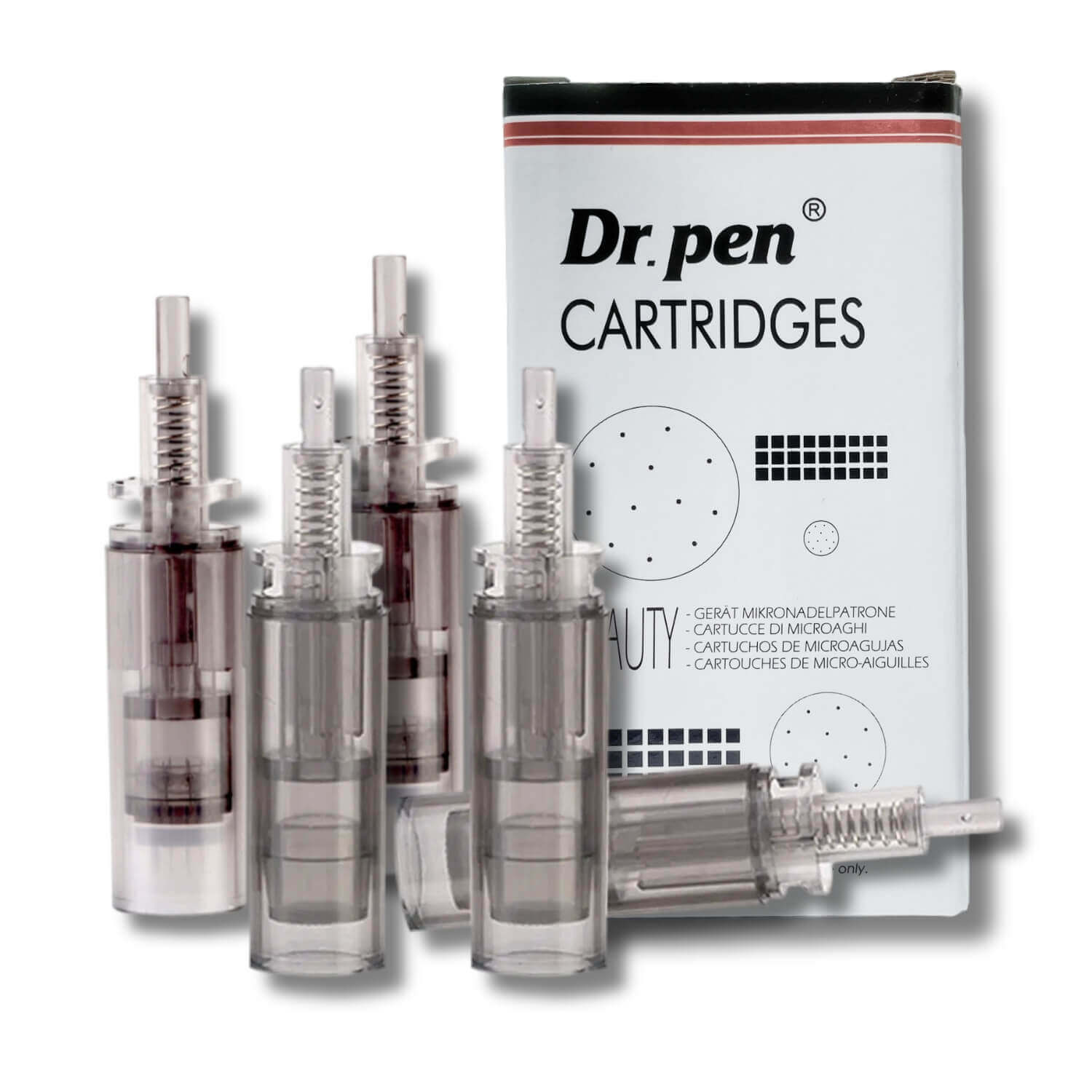 Reemplazo de agujas de cartuchos de pluma con microagujas Dr.pen A7 de 42 pines