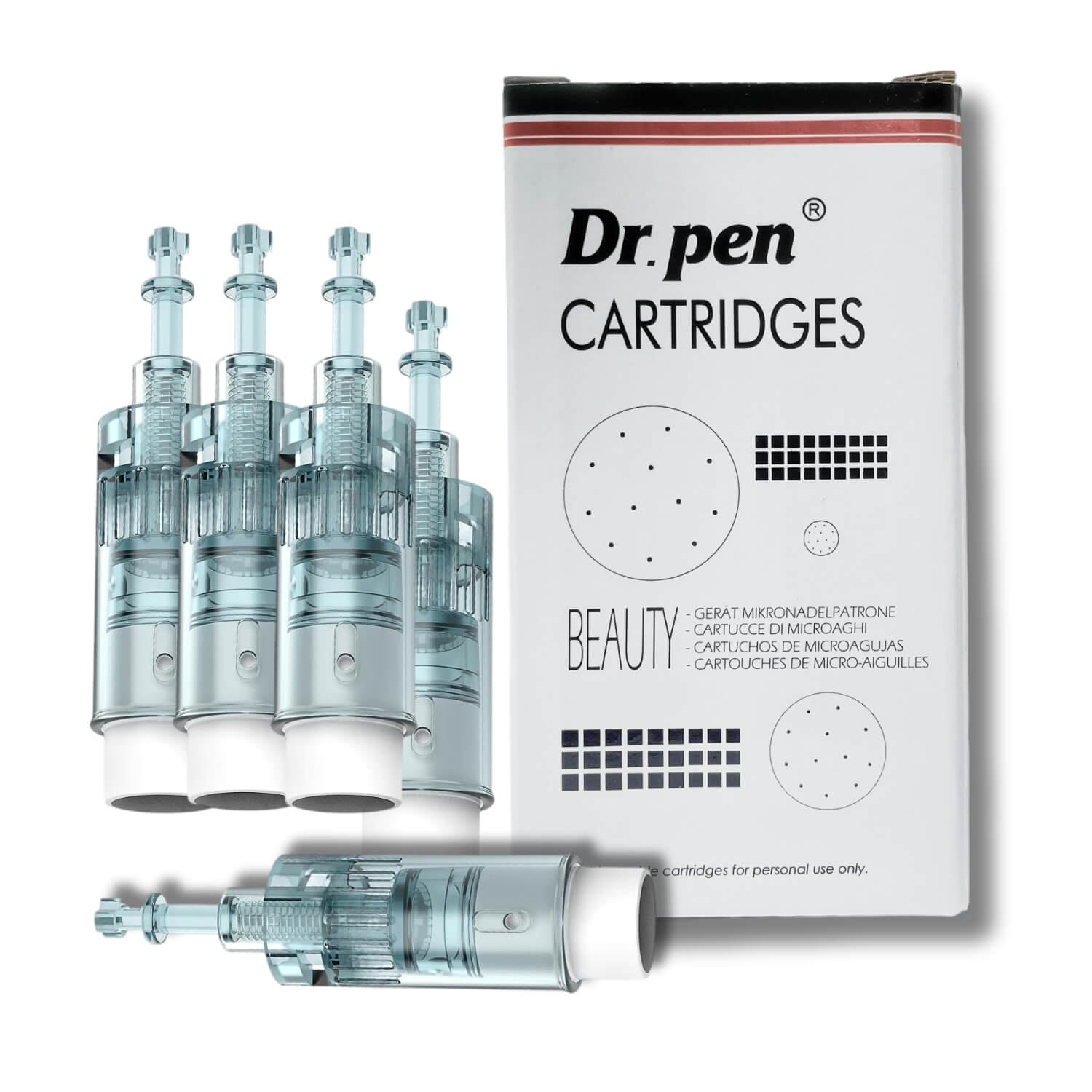 Dr.pen Ultima M8 Nano 5D Cartridges | 5/10/20/30-Pack (Optional)