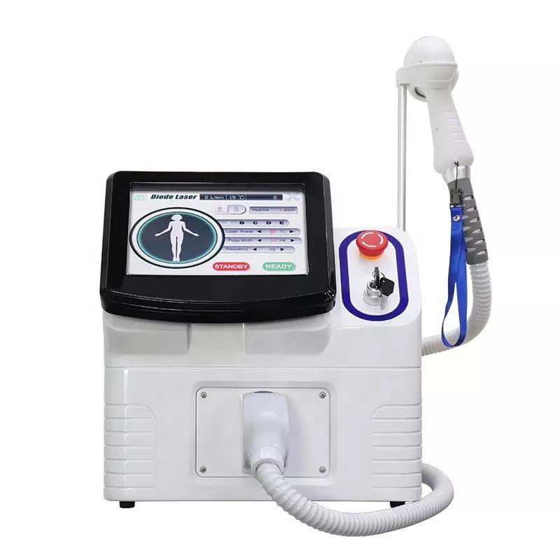 Portable 3 Wavelength 755 808 1064nm Painless Diode 808nm Laser Hair Removal Machine