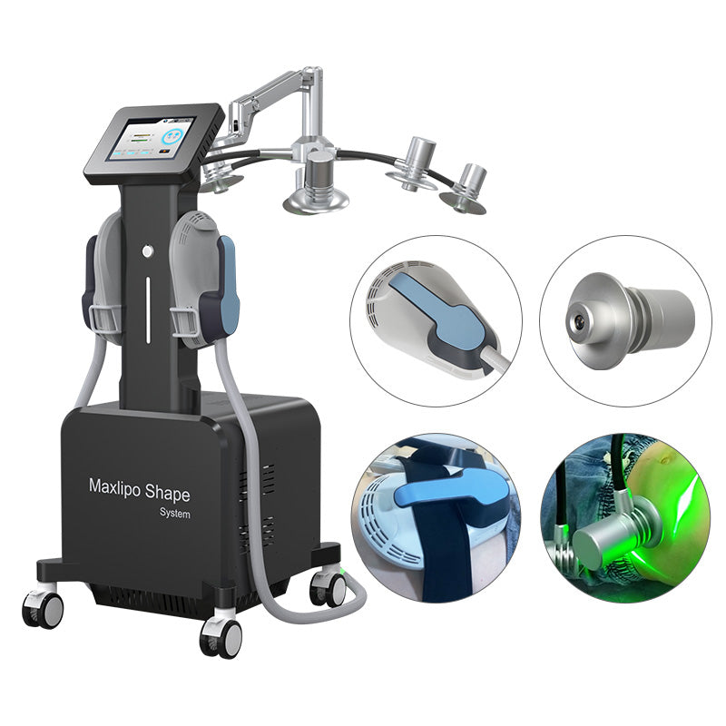 6D Lipo Laser 2 in1 EMSculpt Combined for Body Slimming and Muscle Build