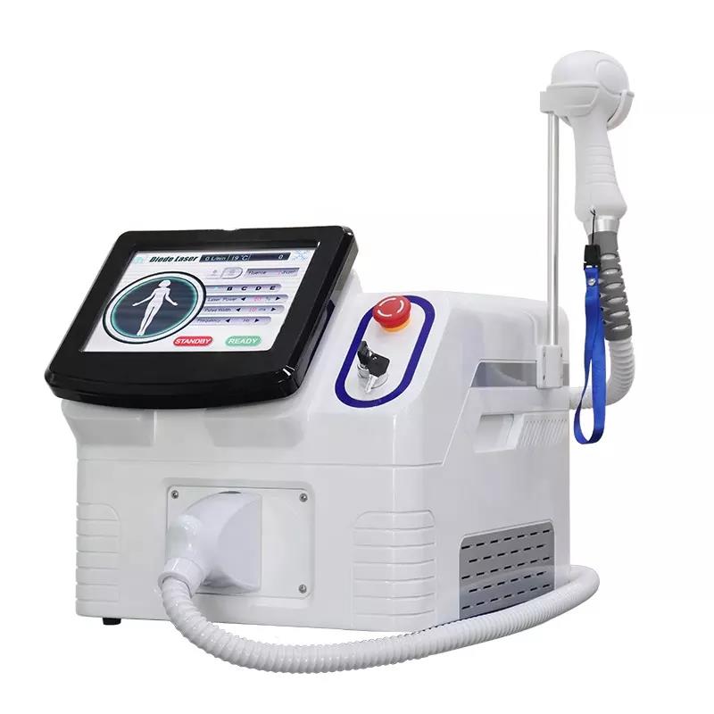 Portable 3 Wavelength 755 808 1064nm Painless Diode 808nm Laser Hair Removal Machine