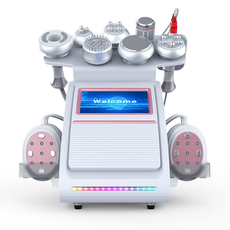 Cavitation Machine 9 In 1 80k Ultrasonic Rf Cavitation Vacuum Weight Loss Lipo Laser Slimming Beauty Salon Equipment