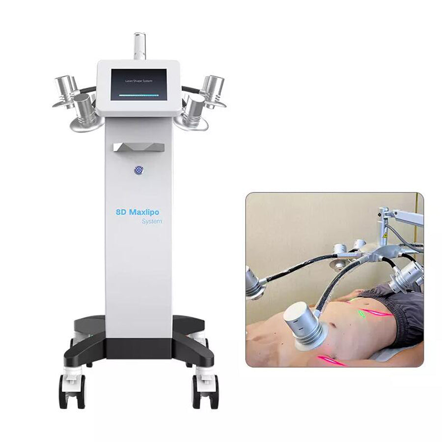 8D Lipo Laser 532 y 635nm Lipolaser Máquina de adelgazamiento 