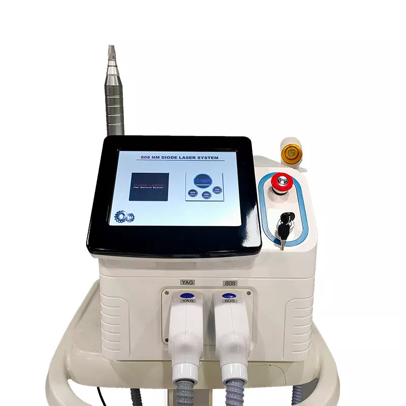 Máquina de eliminación de manchas de tatuaje con láser de picosegundo para clínica de salón 