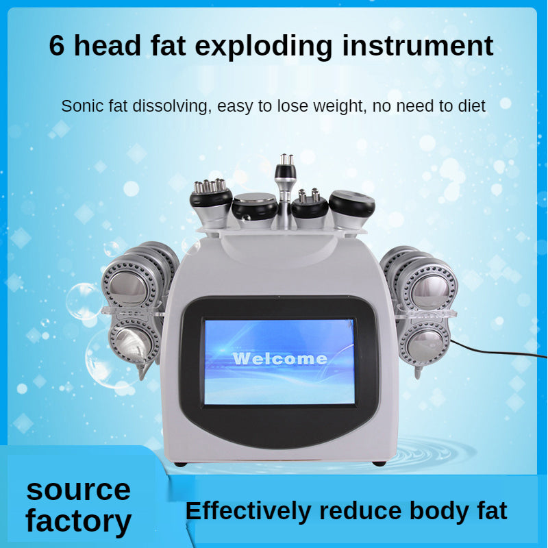 vacuum cavitation system(except cryolipolysis slimming machine)6in1 40k ultrasonic cavitation slimming device