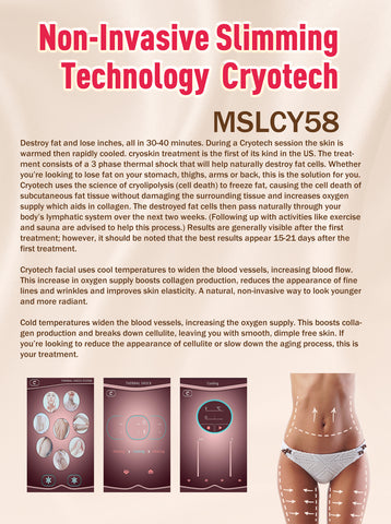 cryotech slimming beauty machine cryoskin thermal shock cryo slimming