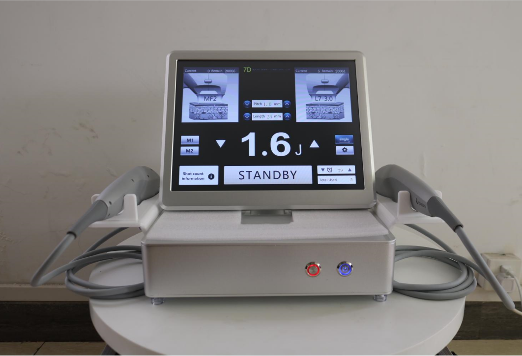 7D Portable Skin Rejuvenation HIFU Machine - Single Control