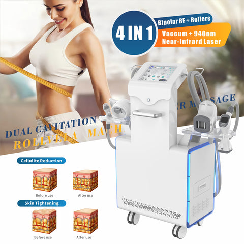 Aesthetics Rollvela Vertical Vela Slim Shape Massage Cellulite Device Fat Reduction Vacuum Roller Slimming Machine
