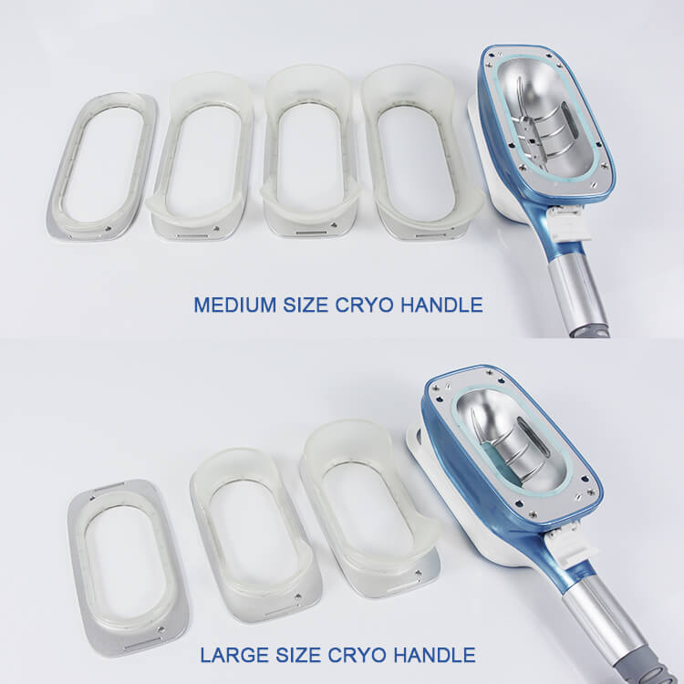 Cryo 360 Degree Machine Fat Removal with Large Small Mini Cryo Handles