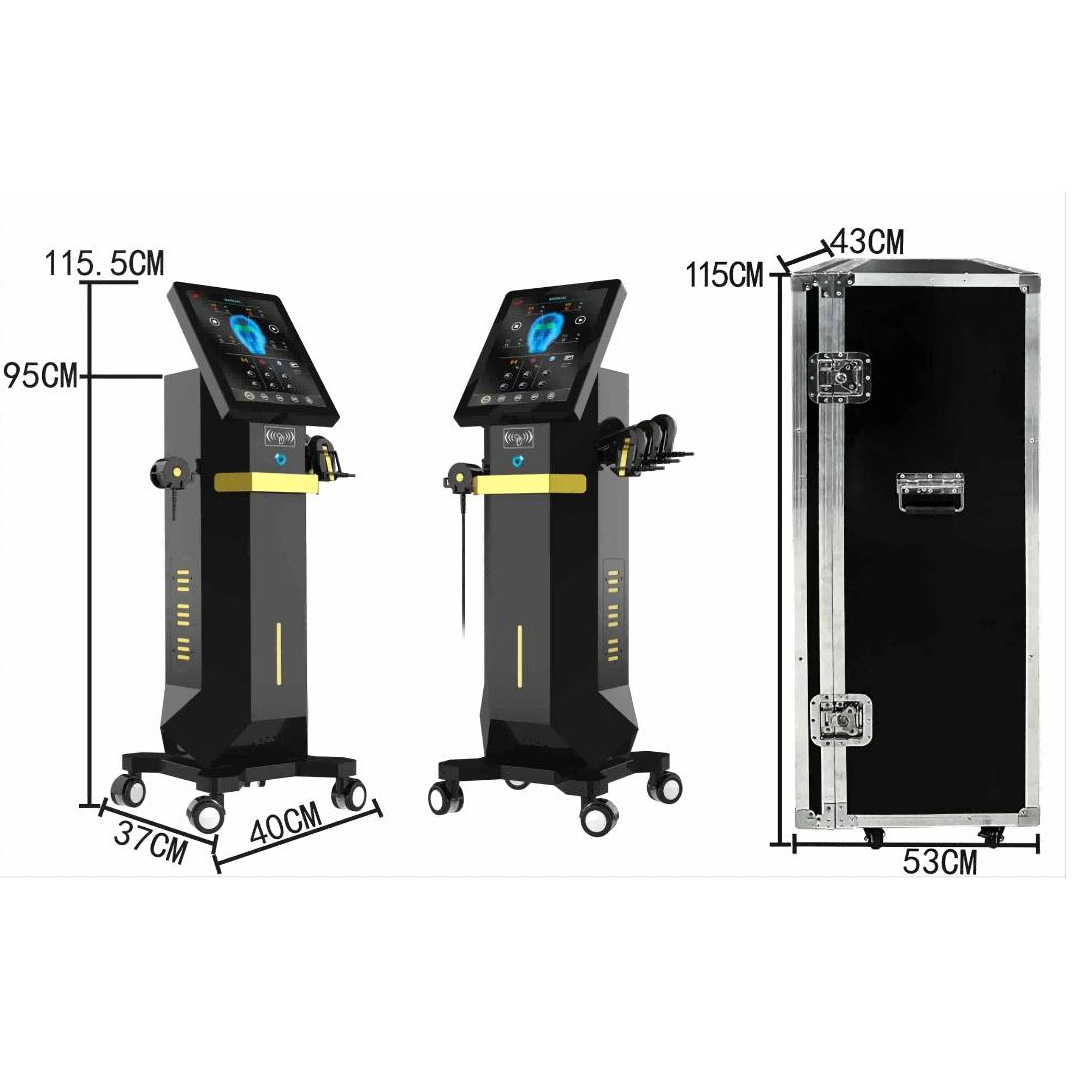 15in Touch Screen EM Face Machine - Professional Commercial Use
