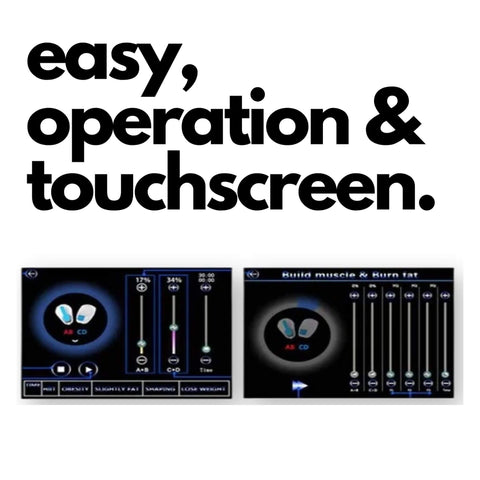 hifem machine easy operation touchscreen