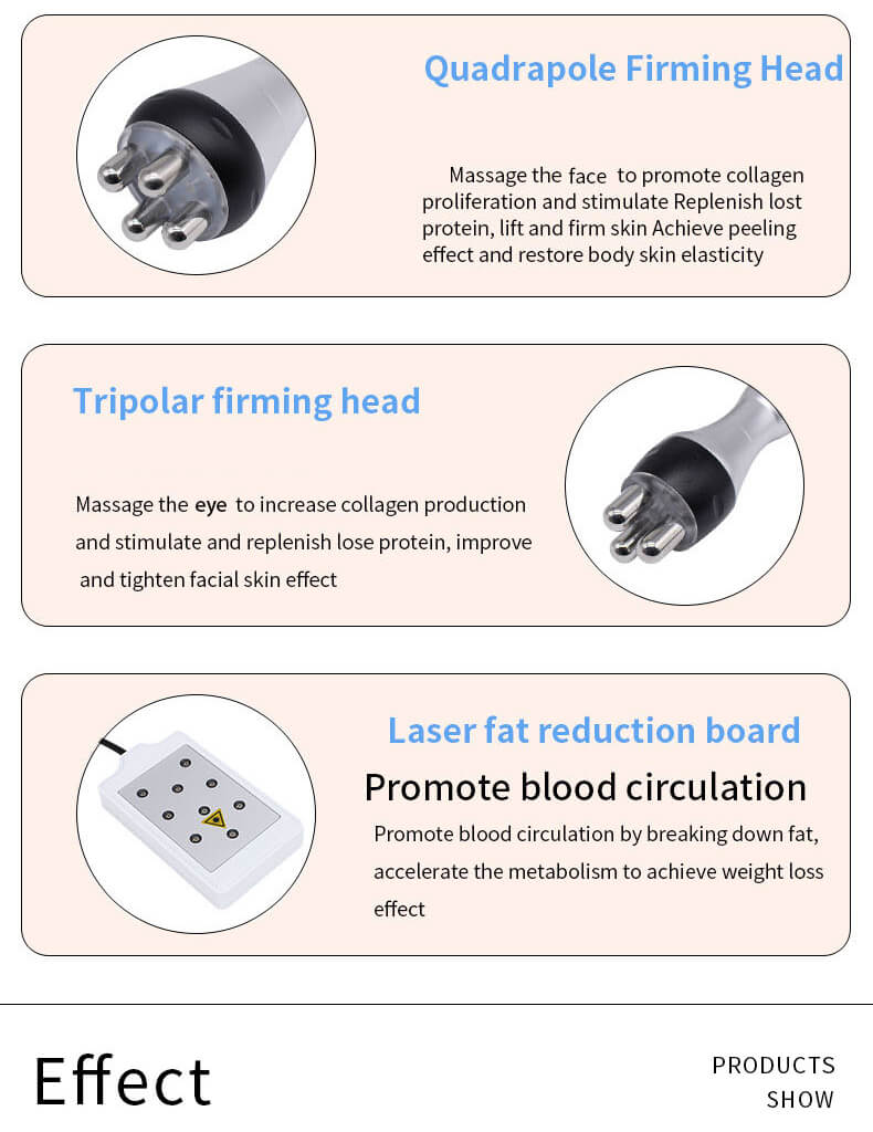 6 in 1 Vacuum Lipo Cavitation Laser Slimming Machine