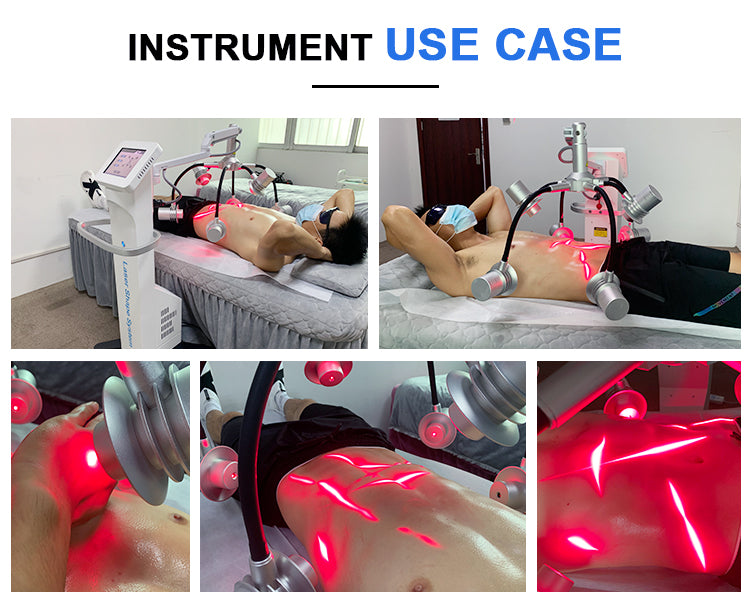 Máquina de adelgazamiento de forma de lipoláser 6D no invasivo