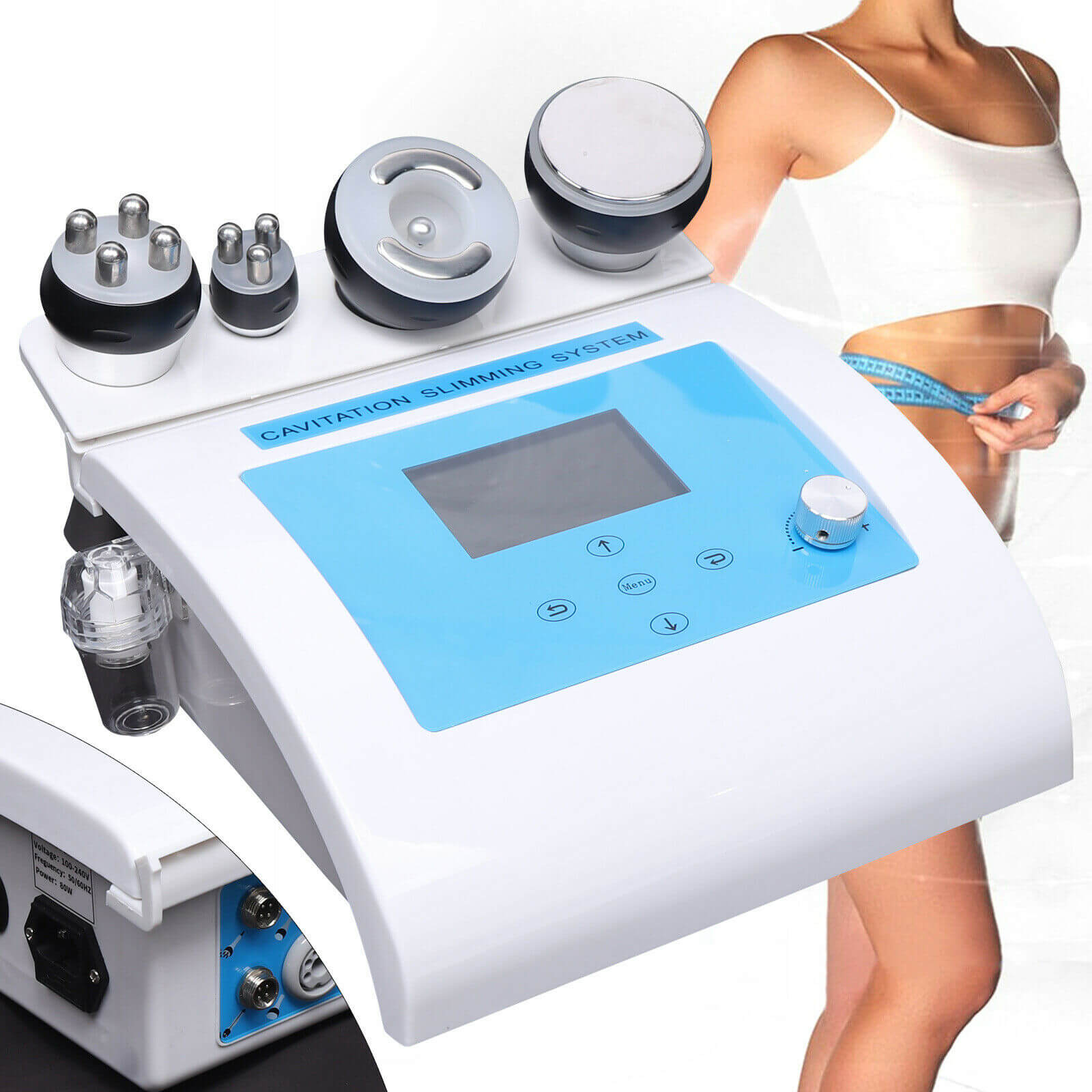 4 in 1 Cavitation 40KHz Vacuum Ultrasound RF Slimming Machine