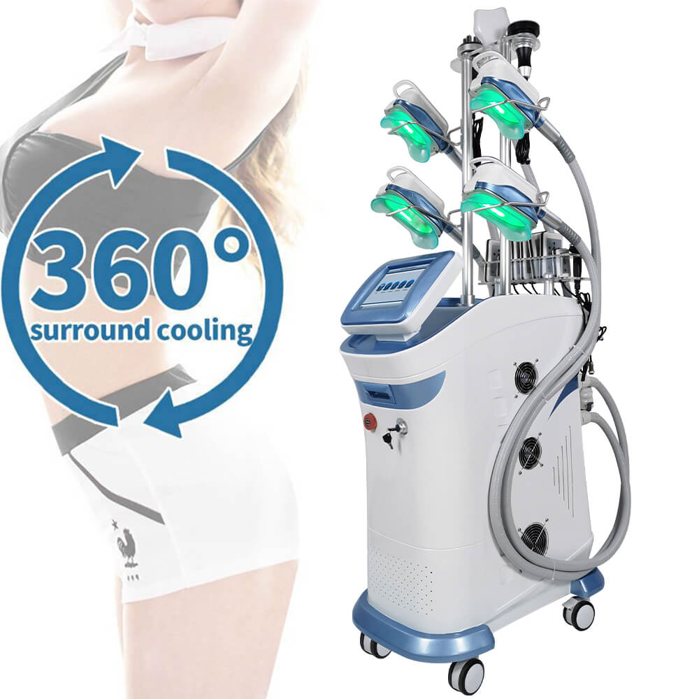 Cryo slimming machine own 360 degree surrounding cooling technology