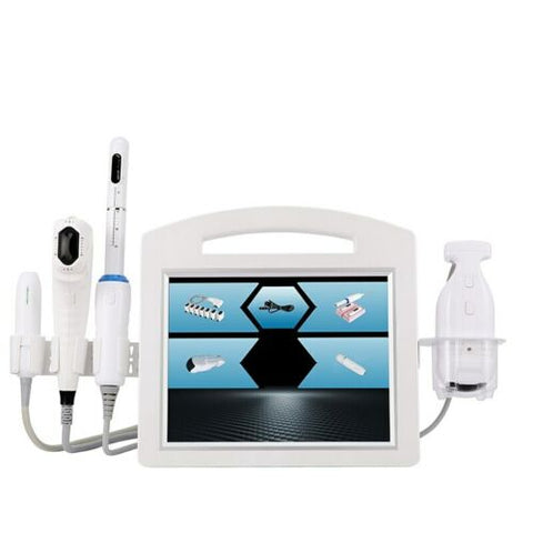 12 líneas 4D HIFU máquina de ultrasonido antienvejecimiento arrugas ajuste vaginal
